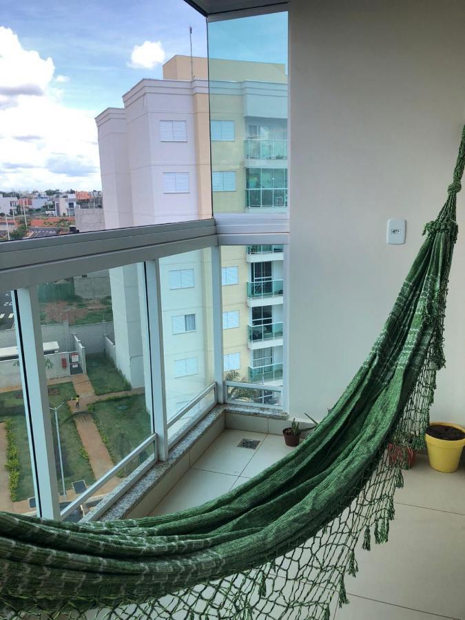 Apartamento Proximo Ao Parque E Aeroporto - Com Academia E Piscina Appartement Uberlândia Buitenkant foto
