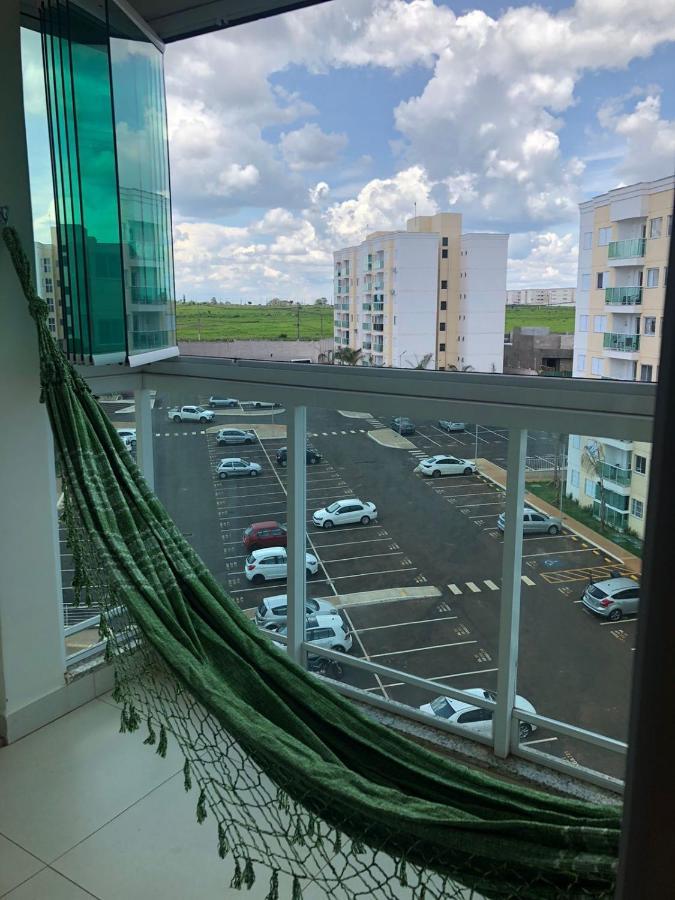 Apartamento Proximo Ao Parque E Aeroporto - Com Academia E Piscina Appartement Uberlândia Buitenkant foto